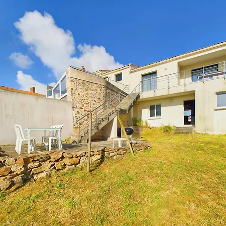 Maison Familiale 6 A Sur Avec Jardin - Wifi - Fr-1-231-346 Brem Sur Mer
