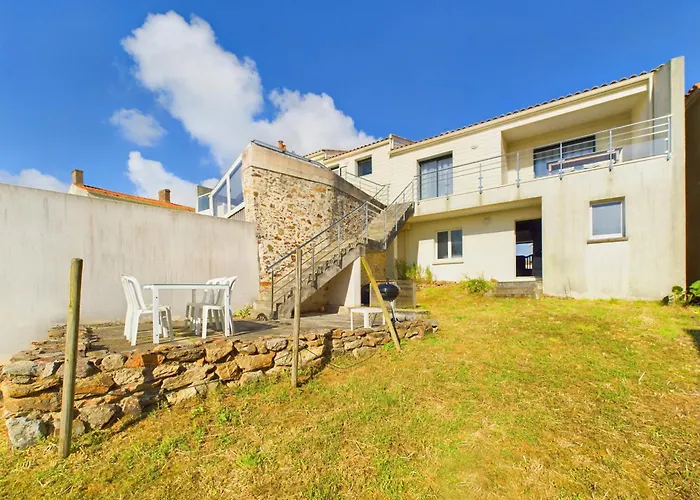 Maison Familiale 6 A Sur Avec Jardin - Wifi - Fr-1-231-346 Brem-Sur-Mer