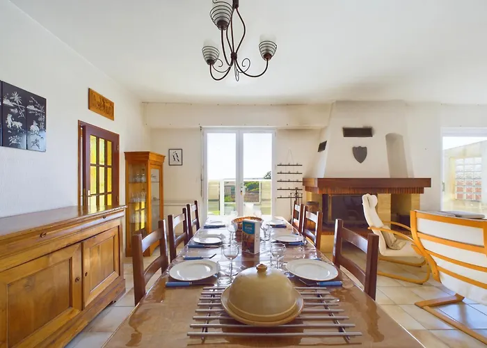 Maison Familiale 6 à Sur Avec Jardin - Wifi - Fr-1-231-346 * Brem-sur-Mer